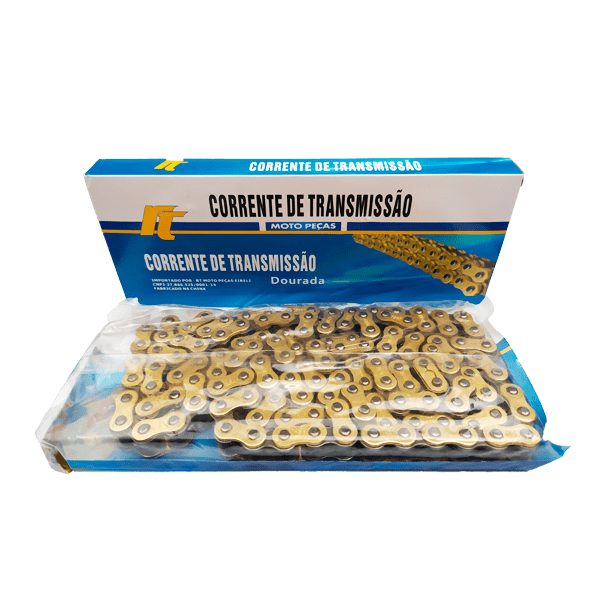 RRR Corrente de Transmissão RT Dourada 428Hx132L - Santana Pneus