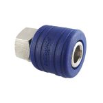 engate rapido femea 1 4 com capa azul Santana Pneus Brasil